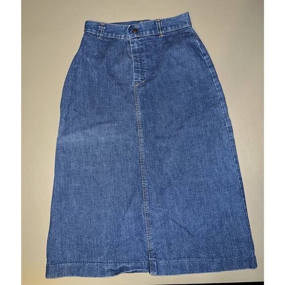 Vintage LeSoleil Denim Jean Skirt Women’s Size 9 Style 9711 - Picture 1 of 8